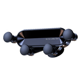 Car Phone Holder Metal Gravity 360 Universal Rotation Ball Air Vent Cellphone Stand(Dark Grey) - RnR Galore
