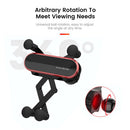 Car Phone Holder Metal Gravity 360 Universal Rotation Ball Air Vent Cellphone Stand(White) - RnR Galore