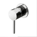 Cefito Basin Mixer Wall Tap Round Brass Faucet Shower Bathtub Chrome - RnR Galore