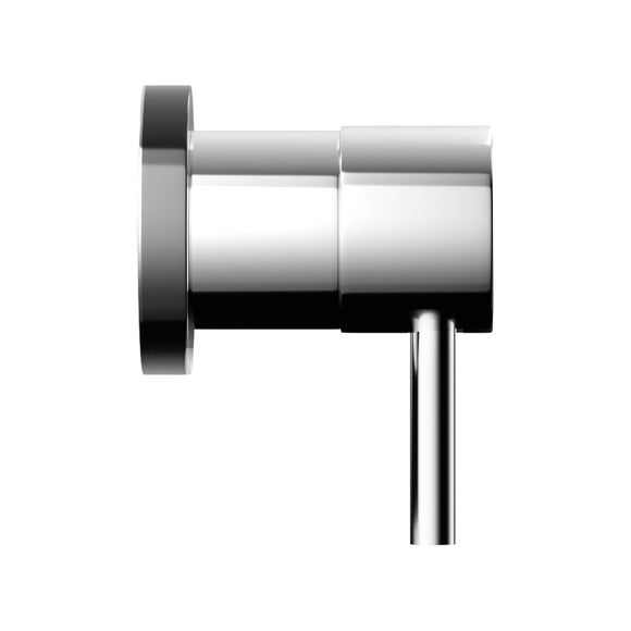 Cefito Basin Twin Tap Wall Round Brass Faucet Shower Bathtub Chrome - RnR Galore