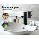 Cefito Bathroom Basin Mixer Tap Square Tall Faucet Vanity Laundry Black - RnR Galore