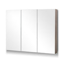 Cefito Bathroom Mirror Cabinet 900x720mm Oak - RnR Galore