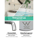 Cefito Bathroom Mixer Spout Wall Bath Tap Round Shower Bathtub Chrome - RnR Galore