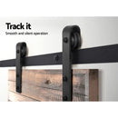 Cefito Sliding Barn Door Hardware Track Set 4m - RnR Galore