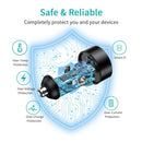 CHOETECH C0054 2 - Port 40W USB - C Car Charger Adapter - RnR Galore