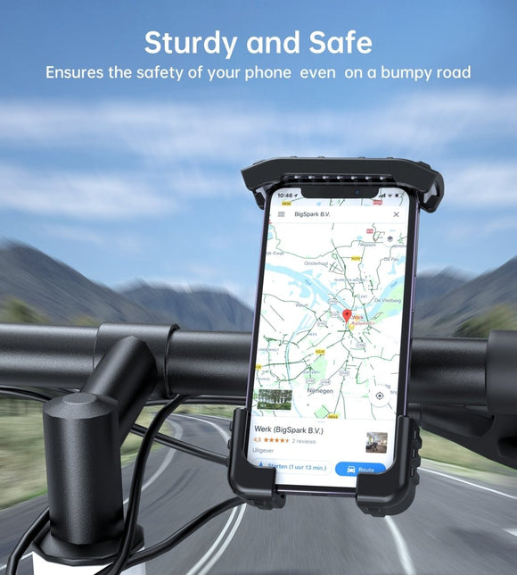 CHOETECH H067 - GY Adjustable Mobile Stand for Bicycle (Gray) - RnR Galore