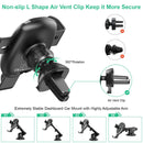 CHOETECH T536 - S Fast Wireless Charging Car Mount Phone Holder - RnR Galore