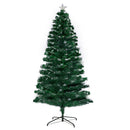 Christabelle 1.2m Enchanted Pre Lit Fibre Optic Christmas Tree Stars Xmas Decor - RnR Galore