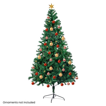 Christabelle Green Christmas Tree 2.4m Xmas Decor Decorations - 1500 Tips - RnR Galore