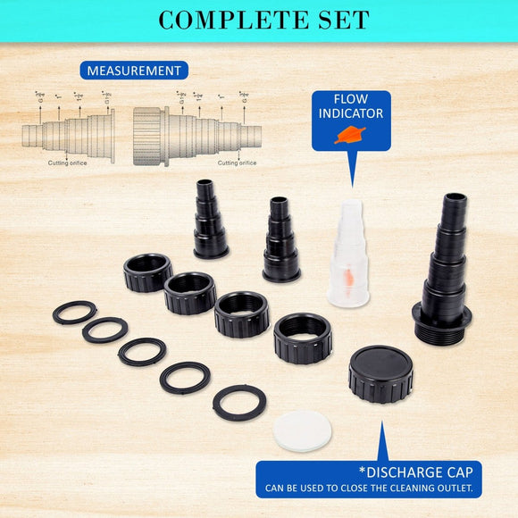 Combo Aquarium Garden Filter 10000L/H + Submersible Water Pump 16000L/H - RnR Galore