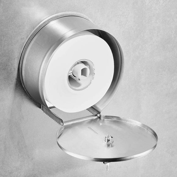 Commercial Restaurant Stainless Steel Toilet Paper Tissue Holder Dispenser Chrome - RnR Galore