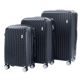 Delegate Suitcases Luggage Set 20" 24" 28"Carry On Trolley TSA Travel Bag - RnR Galore