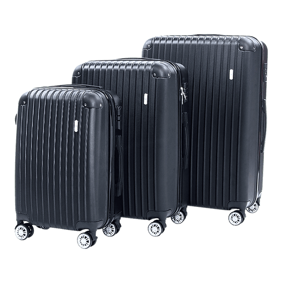 Delegate Suitcases Luggage Set 20" 24" 28"Carry On Trolley TSA Travel Bag - RnR Galore