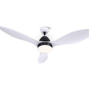 Devanti 48'' Ceiling Fan DC Motor w/Light w/Remote - White - RnR Galore