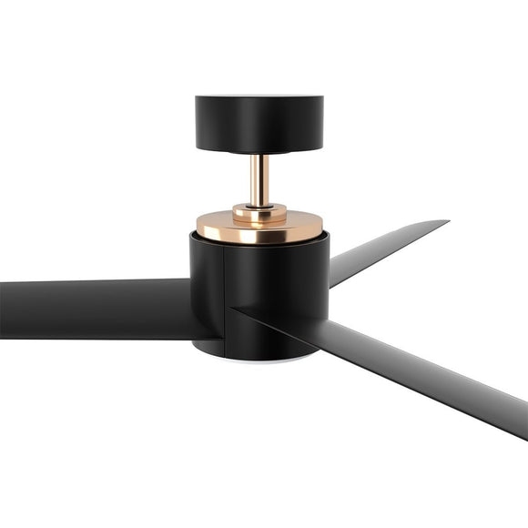 Devanti 52'' Ceiling Fan DC Motor w/Light w/Remote - Black - RnR Galore