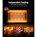 Devanti 60L Convection Oven Electric Fryer Ovens 2000W - RnR Galore
