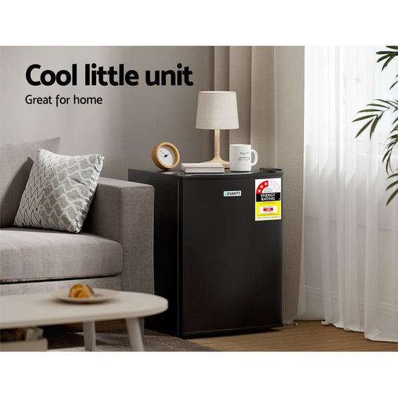 Devanti 70L Bar Fridge Black - RnR Galore