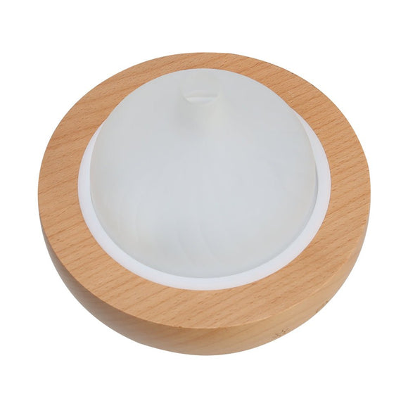 Devanti Aroma Aromatherapy Diffuser LED Oil Ultrasonic Air Humidifier Glass Wood - RnR Galore