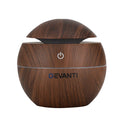 Devanti Aroma Diffuser Aromatherapy Dark Wood 130ml - RnR Galore