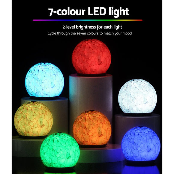 Devanti Aroma Diffuser Aromatherapy Glass 240ml - RnR Galore