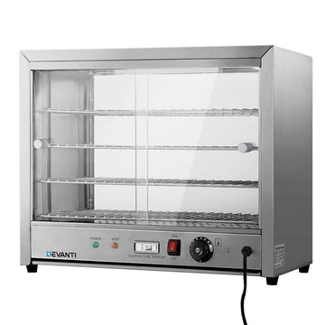 Devanti Commercial Food Warmer Hot Display Showcase Cabinet 64cm - RnR Galore