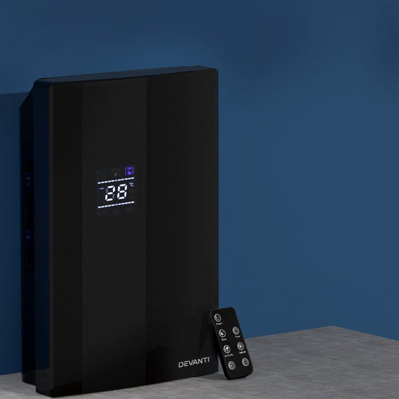 Devanti Dehumidifier 2L Air Purifier Black - RnR Galore