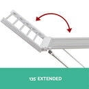 Devanti Electric Heated Towel Rail Rack 18 Bars Freestanding Clothes Dry Warmer - RnR Galore