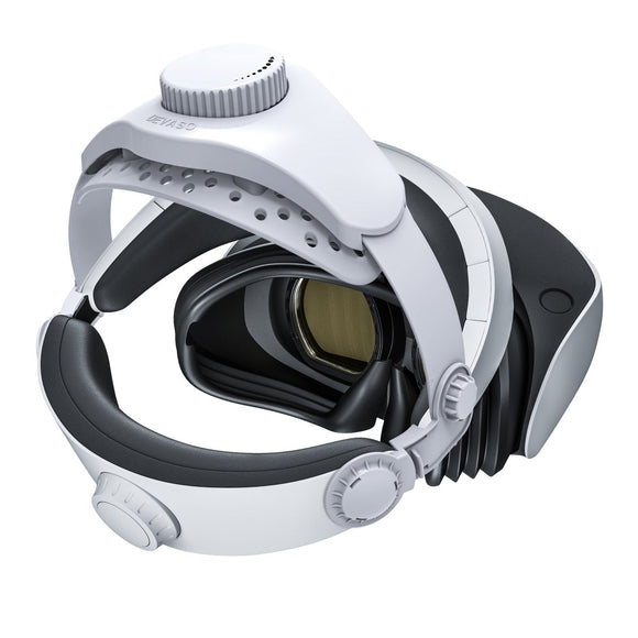 DEVASO Adjustable Head Strap for Playstation VR2, Reduced Pressure Lightweight - RnR Galore