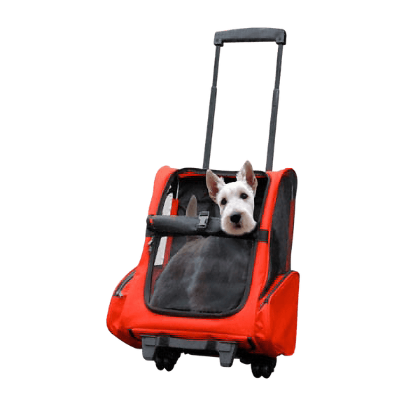 Dog Pet Safety Transport Carrier Backpack Trolley - RnR Galore