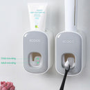 Ecoco Wall mount auto ands Free Toothpaste Dispenser Automatic Toothpaste Squeezer Bathroom Toothpaste Holder Black - RnR Galore