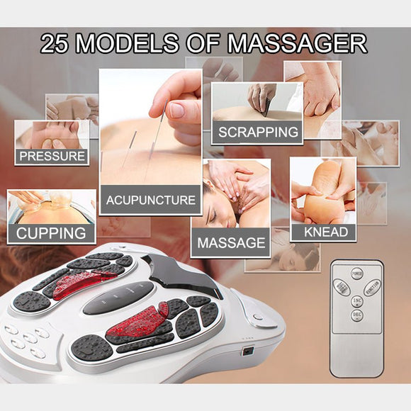Electromagnetic Foot Massager Wave Pulse Massage Machine Circulation Booster - RnR Galore