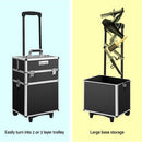Embellir 7 in 1 Portable Cosmetic Beauty Makeup Trolley - Black - RnR Galore