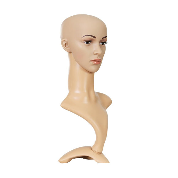Embellir Female Mannequin Head Dummy Model Display Shop Stand Professional Use - RnR Galore