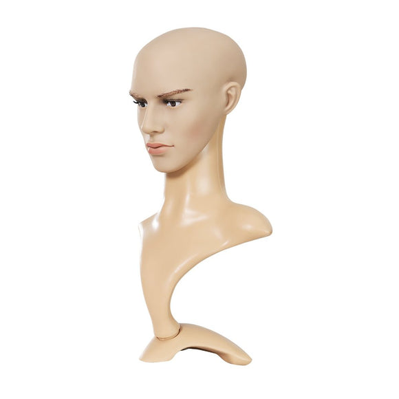 Embellir Male Mannequin Head Dummy Model Display Shop Stand Professional Use - RnR Galore