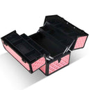 Embellir Portable Cosmetic Beauty Makeup Case - Diamond Pink - RnR Galore
