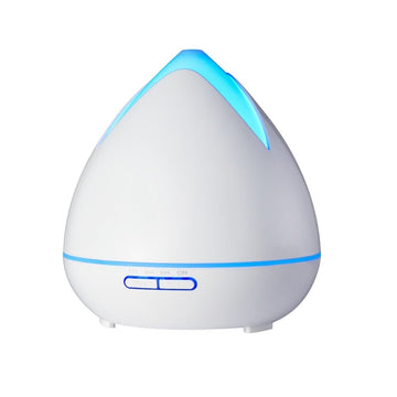 Essential Oils Ultrasonic Aromatherapy Diffuser Air Humidifier Purify 400ML - White - RnR Galore