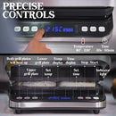 EUROCHEF EUC - CG7 Smart Multi Contact Grill Sandwich Panini Press Maker Fast Cafe Style - RnR Galore