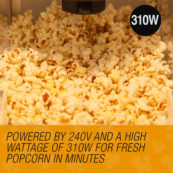 EuroChef Popcorn Machine - Popper Popping Classic Cooker Microwave - RnR Galore
