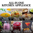EUROCHEF Soup Maker Blender Smoothie Compact Hot Cold Stainless Steel Mixer - RnR Galore