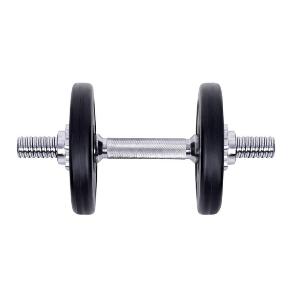 Everfit 15kg Dumbbell Set Weight Plates Dumbbells Lifting Bench - RnR Galore