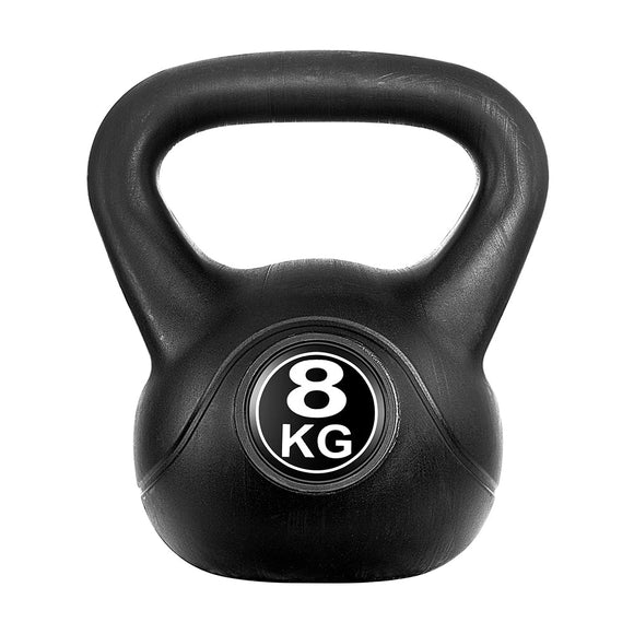 Everfit 22kg Kettlebell Set Weight Lifting Kettlebells Bench Dumbbells Gym Home - RnR Galore