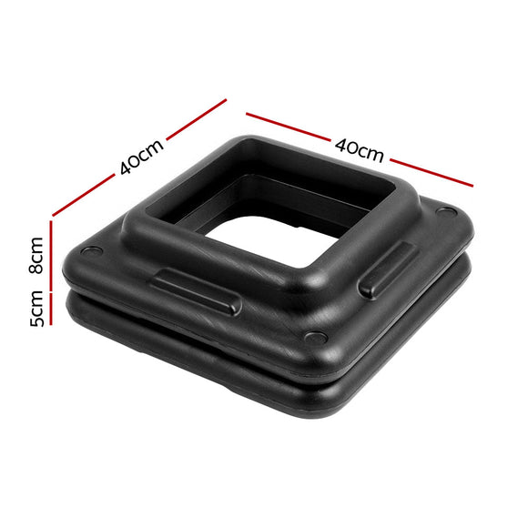 Everfit 2X Aerobic Step Riser Exercise Stepper Block Gym Home Fitness - RnR Galore