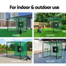 Everfit 3m Golf Practice Net Hitting Cage with Steel Frame Baseball Training - RnR Galore
