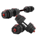 Everfit 40kg Dumbbells Barbell Set Adjustable Dumbbell Weight Lifting - RnR Galore