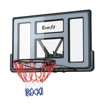 Everfit 45" Basketball Hoop Backboard Wall Mounted Ring Net Sports Pro System - RnR Galore