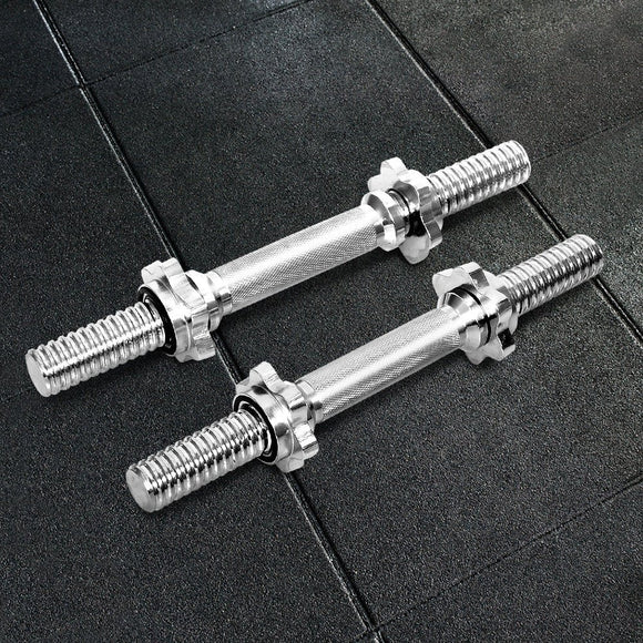 Everfit 45cm Dumbbell Bar Gym Home Exercise 150kg Capacity - RnR Galore