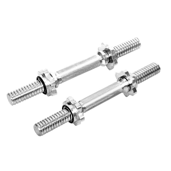 Everfit 45cm Dumbbell Bar Gym Home Exercise 150kg Capacity - RnR Galore