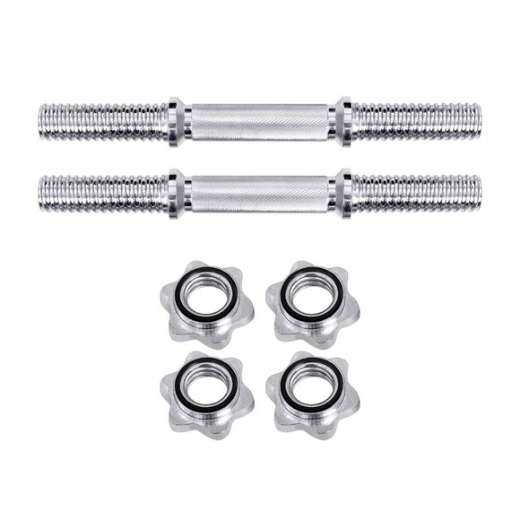 Everfit 45cm Dumbbell Bar Gym Home Exercise 150kg Capacity - RnR Galore
