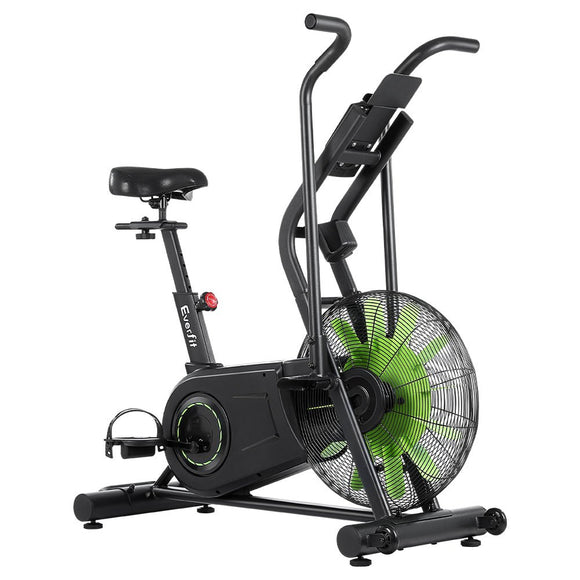 Everfit Air Bike Dual Action Exercise Bike Fitness Home Gym Cardio - RnR Galore