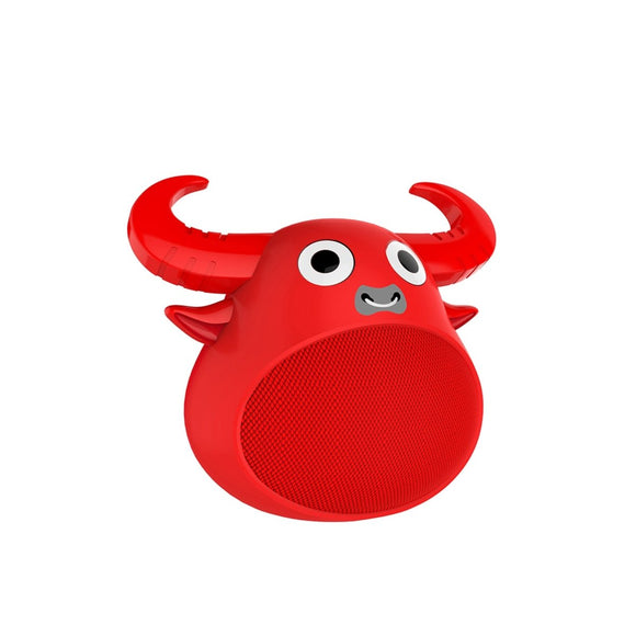 Fitsmart Bluetooth Animal Face Speaker Portable Wireless Stereo Sound - Black - RnR Galore